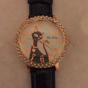 Cat fashion watch